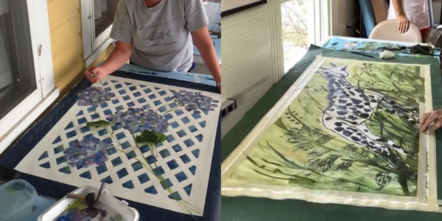 Painted Floor Cloths